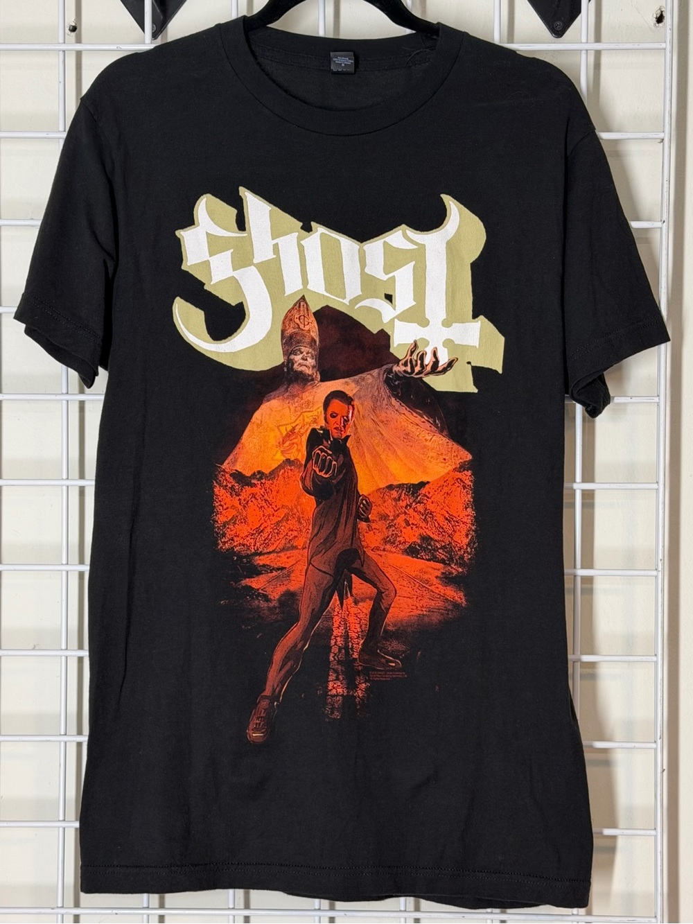 Ghost A Pale Tour Named Death 2018 Official Papa Nihil Cardinal Copia Size Med